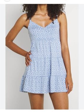 Hollister spring dress -Light Blue Floral